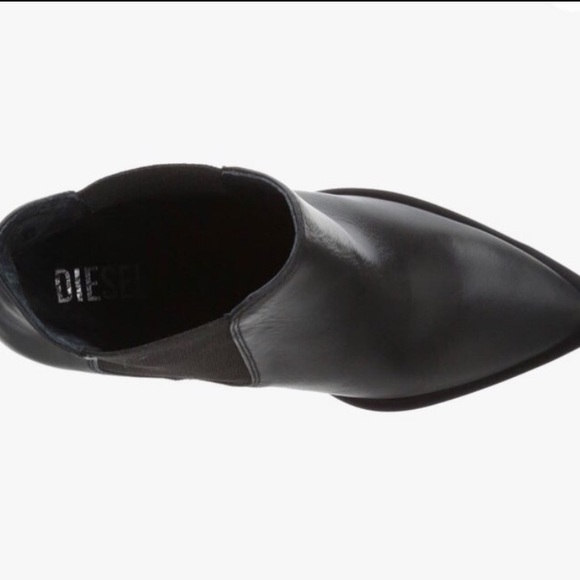 DIESEL Cubist Rock Cyclamine Boot,Black 7.5 New - Picture 2 of 11